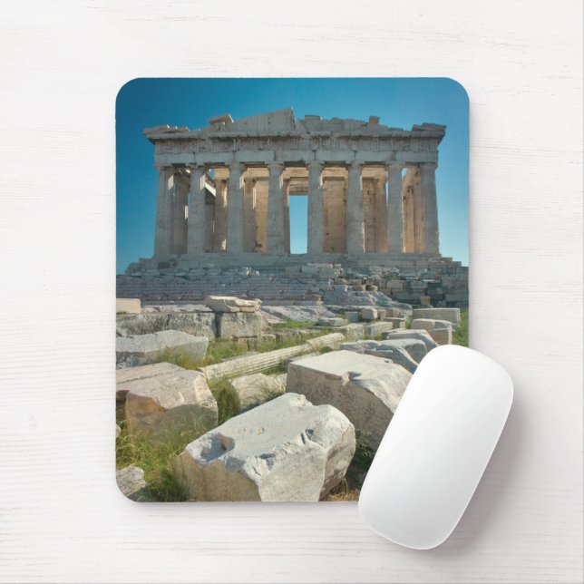 Monuments | Parthenon Athens, Greece Mouse Mat (With Mouse)
