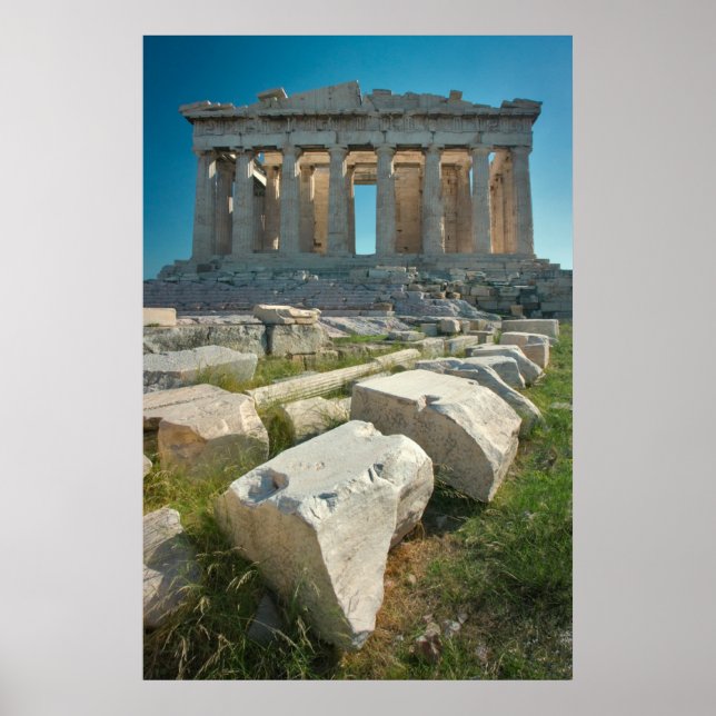 Monuments | Parthenon Athens, Greece Poster (Front)