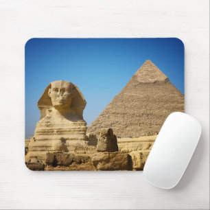Monuments   Sphinx & Pyramid of Egypt Mouse Mat