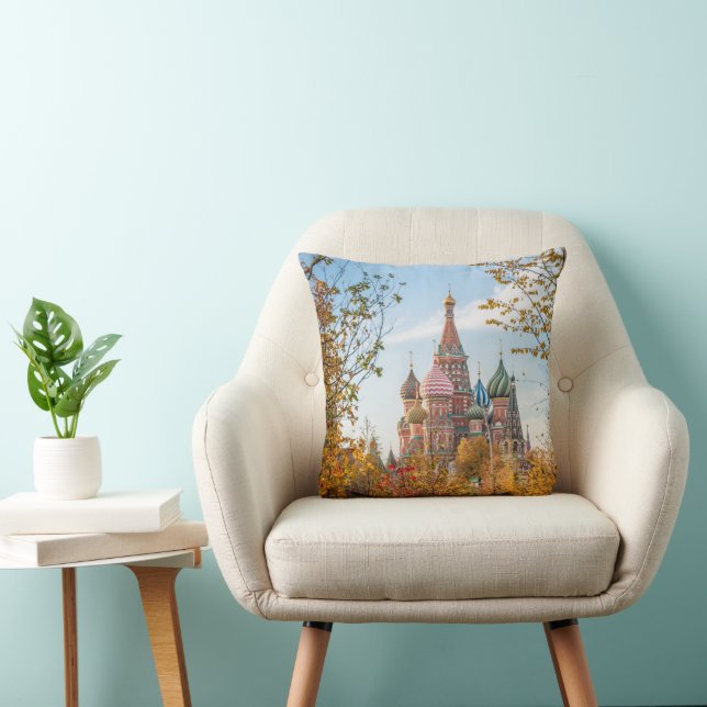 Monuments | St. Basil's Cathedral Moscow Cushion (Chair)