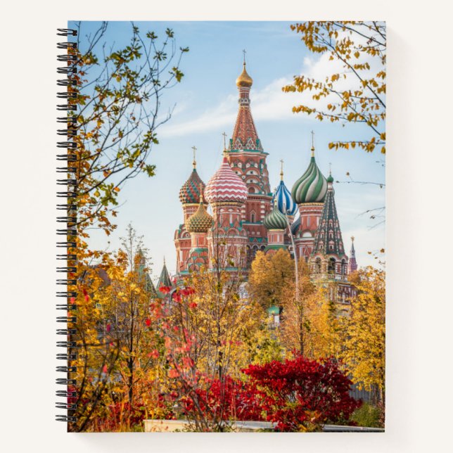 Monuments | St. Basil's Cathedral Moscow Notebook (Front)