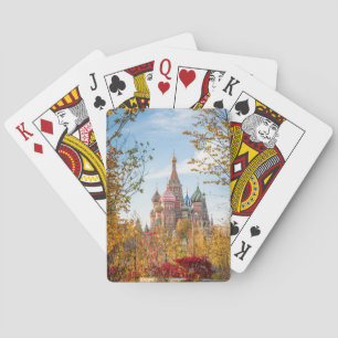 Monuments   St. Basil's Cathedral Moscow Playing Cards