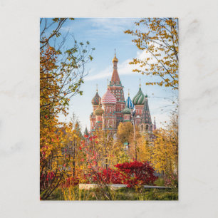 Monuments   St. Basil's Cathedral Moscow Postcard