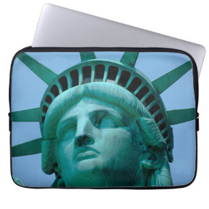 Monuments   Statue of Liberty Face Laptop Sleeve