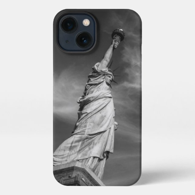 Monuments | Statue of Liberty Manhattan NYC iPhone Case (Back)