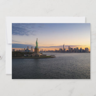 Monuments   Statue of Liberty NYC Thank You Card