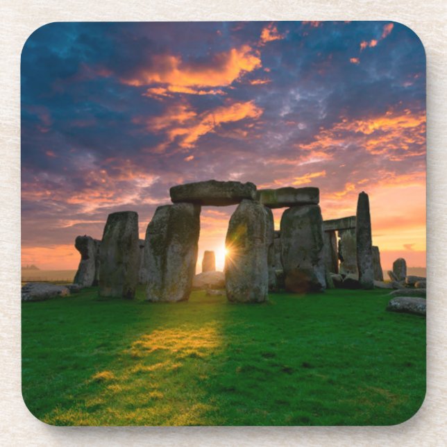 Monuments | Stonhenge, England Coaster (Front)