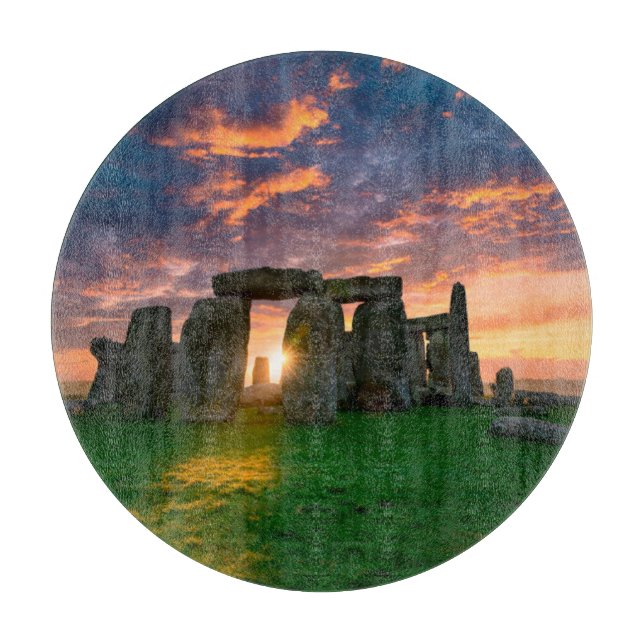 Monuments | Stonhenge, England Cutting Board (Front)