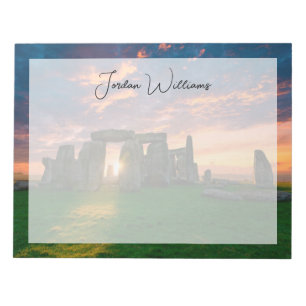 Monuments   Stonhenge, England Notepad