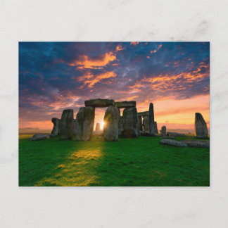 Monuments | Stonhenge, England Postcard