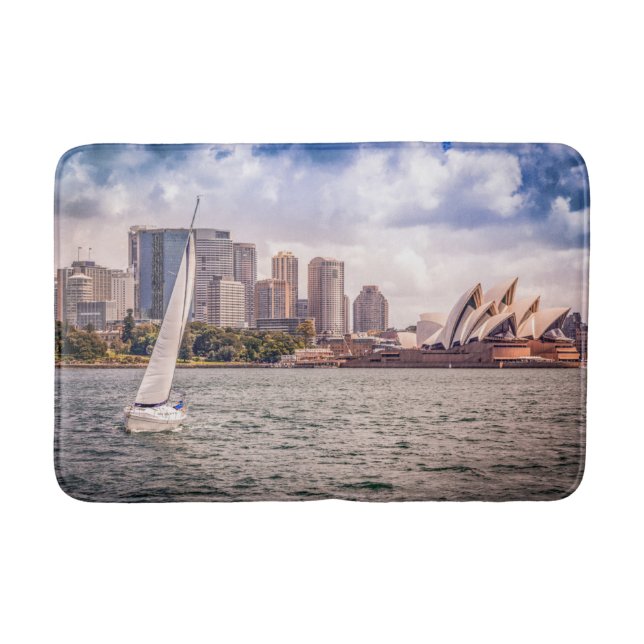 Monuments | Sydney Opera House Bath Mat (Front)