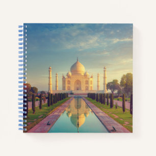 Monuments   Taj Mahal Colours Notebook