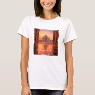 Monuments Taj Mahal, India at Sunset T-Shirt