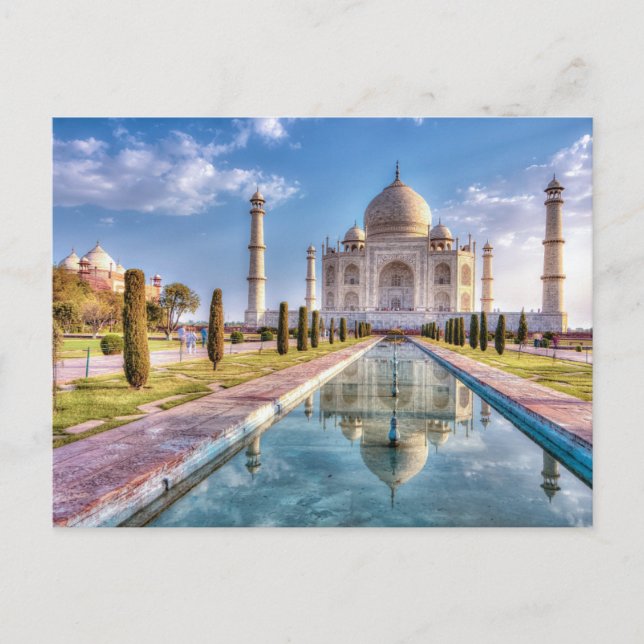 Monuments | Taj Mahal Sunrise Postcard (Front)