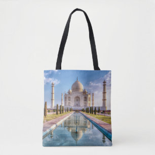 Monuments   Taj Mahal Sunrise Tote Bag