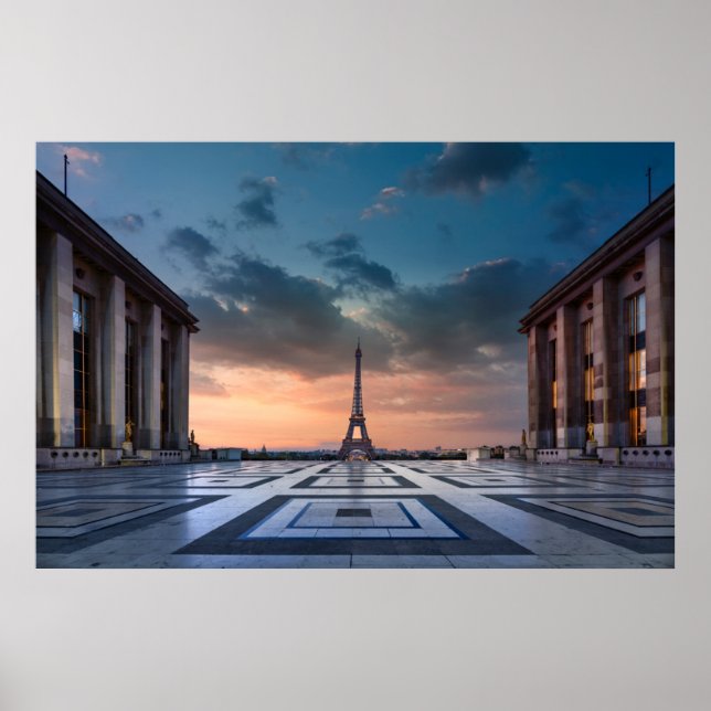 Monuments | The Eiffel Tower Poster (Front)