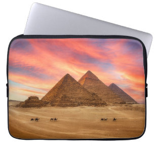 Monuments The Great Pyramids Laptop Sleeve