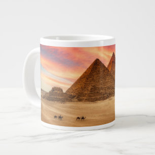 Monuments   The Great Pyramids Large Coffee Mug
