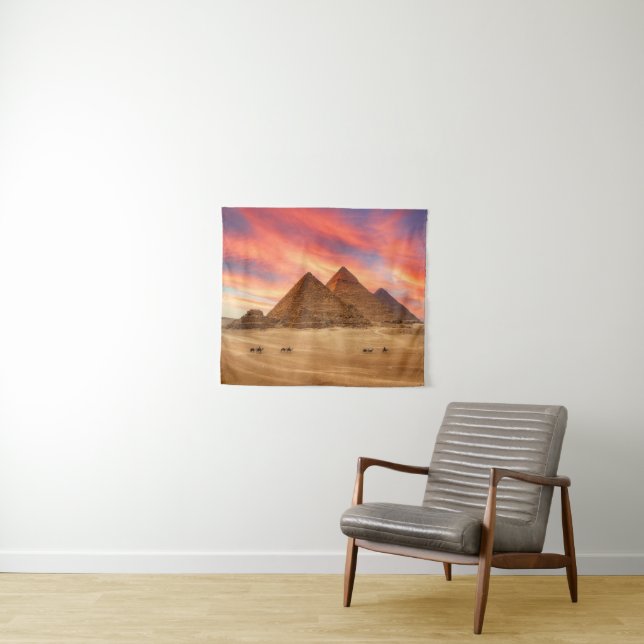 Monuments | The Great Pyramids Tapestry (In Situ (Horizontal))