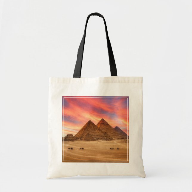 Monuments | The Great Pyramids Tote Bag (Front)