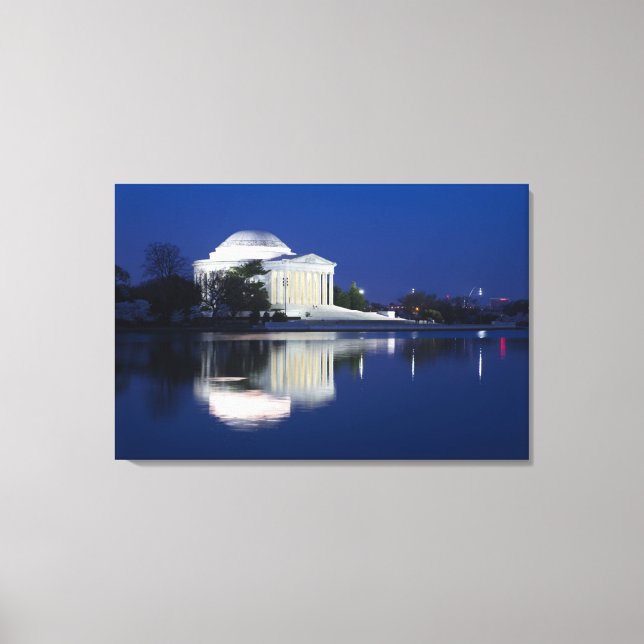 Monuments | The Jefferson Memorial Canvas Print (Front)