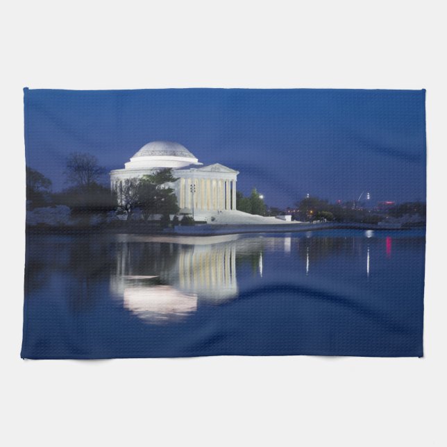 Monuments | The Jefferson Memorial Tea Towel (Horizontal)