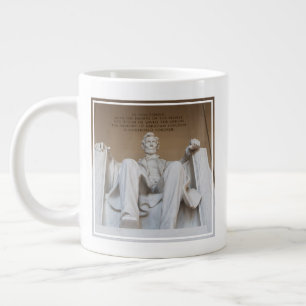 Monuments   The Lincoln Memorial Large Coffee Mug