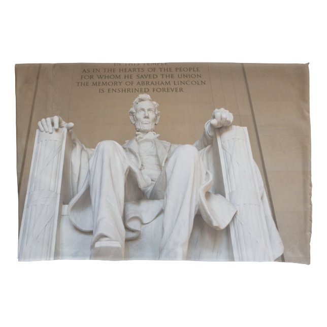 Monuments | The Lincoln Memorial Pillowcase (Front)