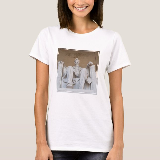 Monuments | The Lincoln Memorial T-Shirt (Front)