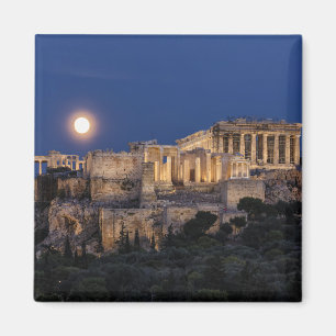Monuments The Parthenon Athens, Greece Magnet