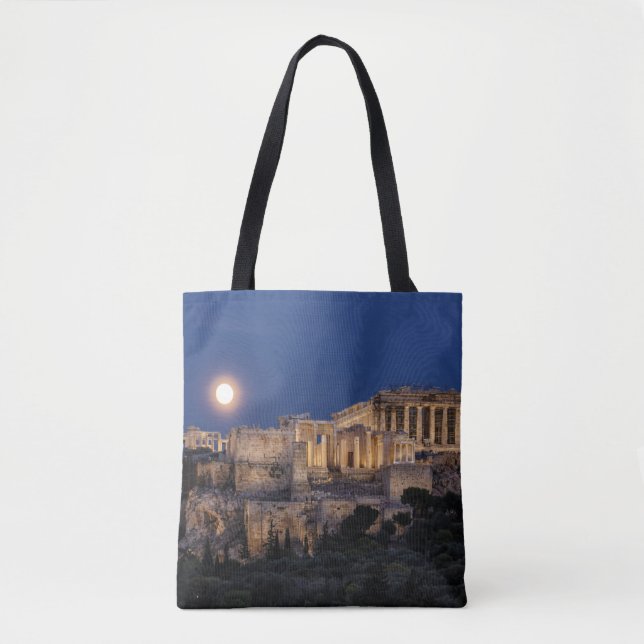 Monuments | The Parthenon Athens, Greece Tote Bag (Front)