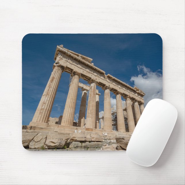 Monuments | The Parthenon, Greece Mouse Mat (With Mouse)