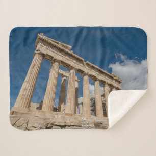 Monuments The Parthenon, Greece Sherpa Blanket