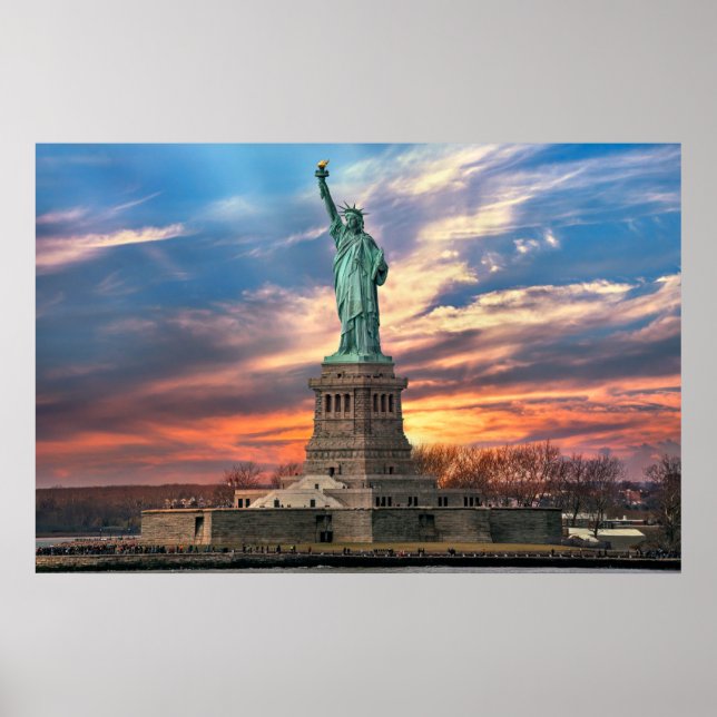 Monuments | The Statue of Liberty Poster (Front)