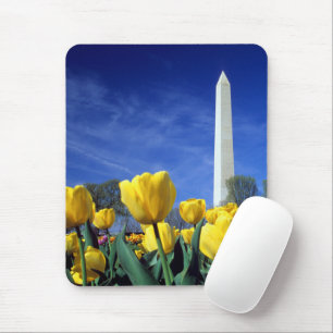 Monuments Washington Monument in Spring Mouse Mat
