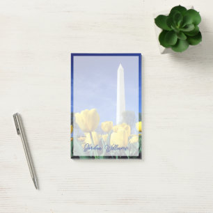 Monuments Washington Monument in Spring Post-it Notes