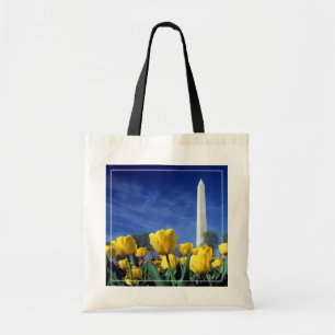 Monuments Washington Monument in Spring Tote Bag
