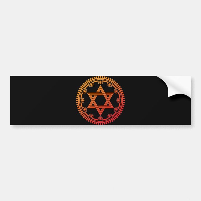 Monyou 8 bumper sticker (Front)
