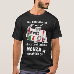 Monza Boarding Pass Monza Girl Monza T-Shirt