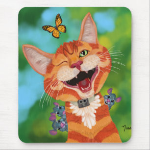 Monzo and Friends Mouse Mat
