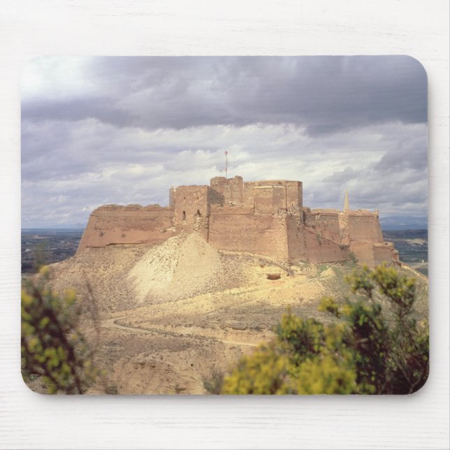 Monzon Castle, where King James spent his infancy, Mouse Mat (Front)