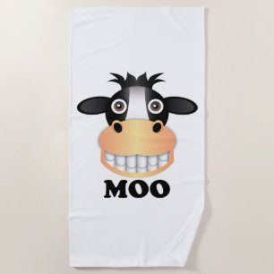 Moo - Beach Towel