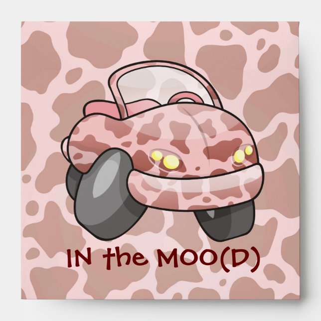 Moo Car Envelopes (Front)
