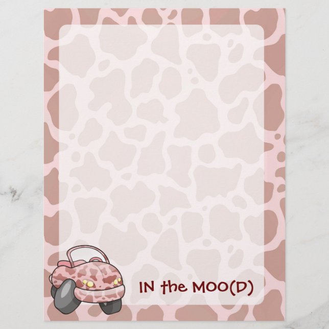 Moo Car Flyer (Front)