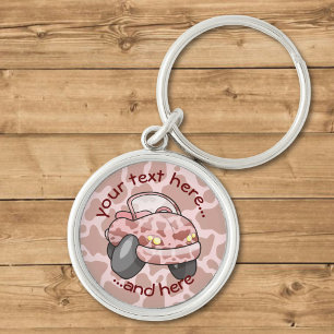 Moo Car Key Ring