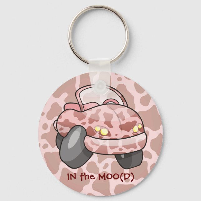 Moo Car Key Ring (Front)