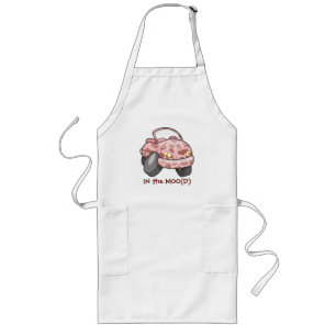 Moo Car Long Apron