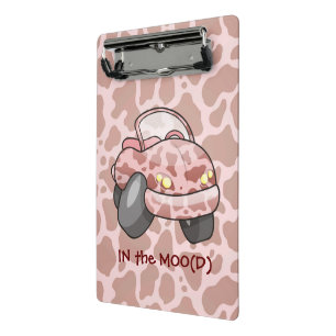 Moo Car Mini Clipboard