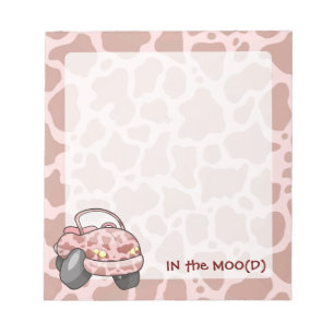 Moo Car Notepad