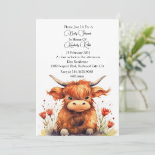 Moo Celebration Invitation